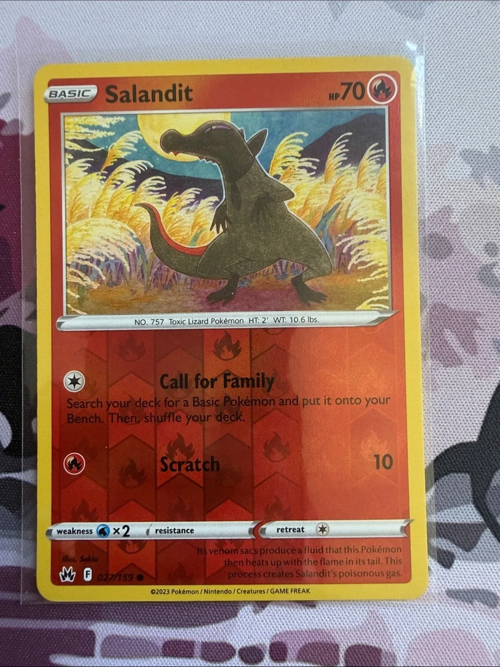 Salandit & Salazzle Evolution Pokémon Card Lot | 3 Cards Reverse Holo ✨5/$25✨